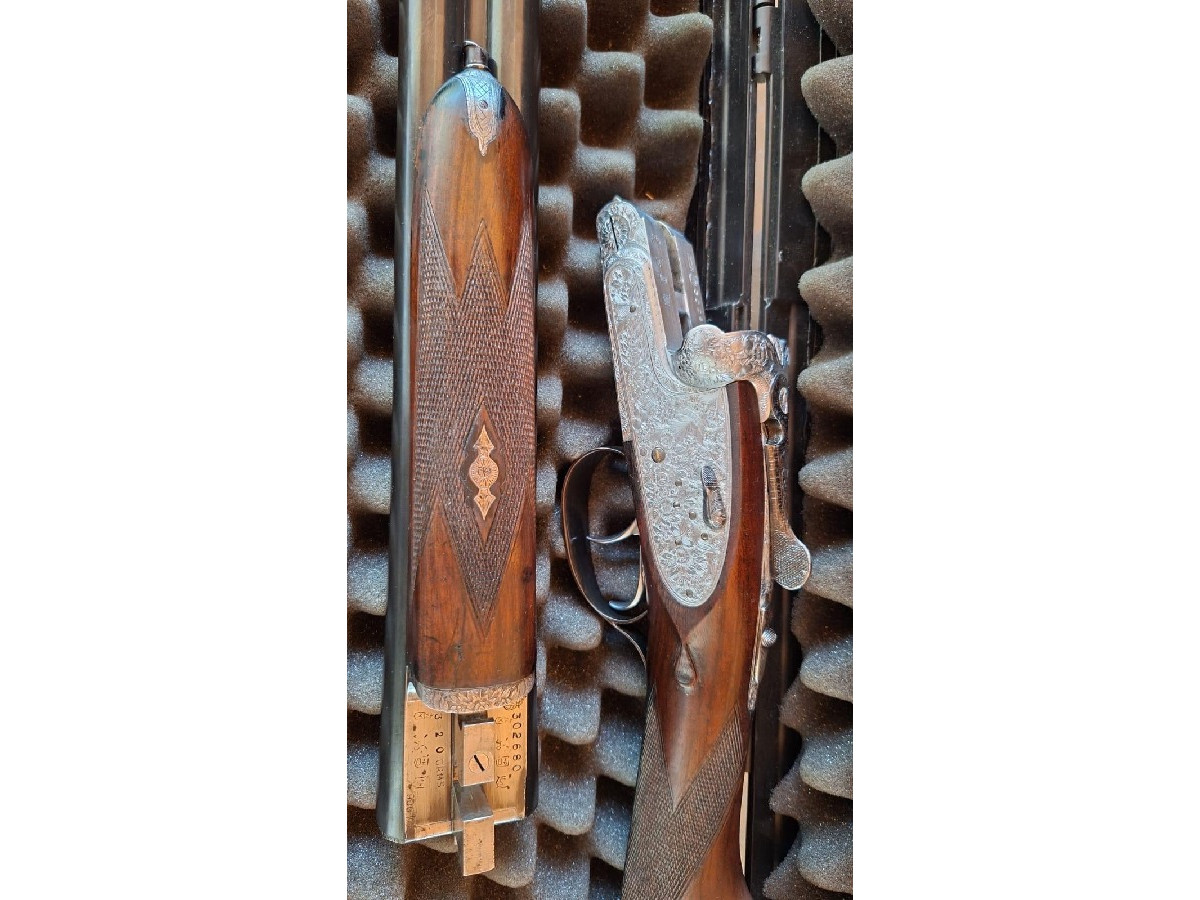 escopeta paralela aya 53 del año 1968