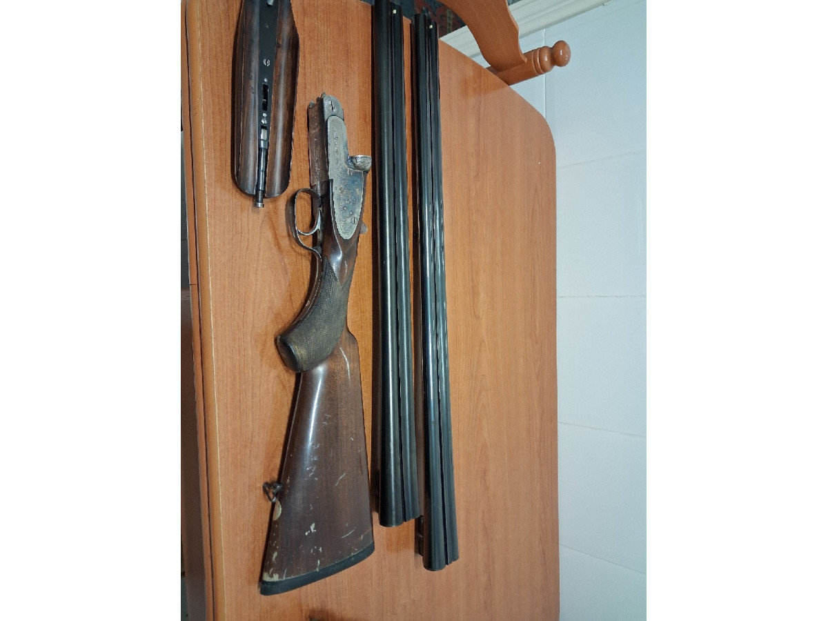 Escopeta paralela becadas y palo.as