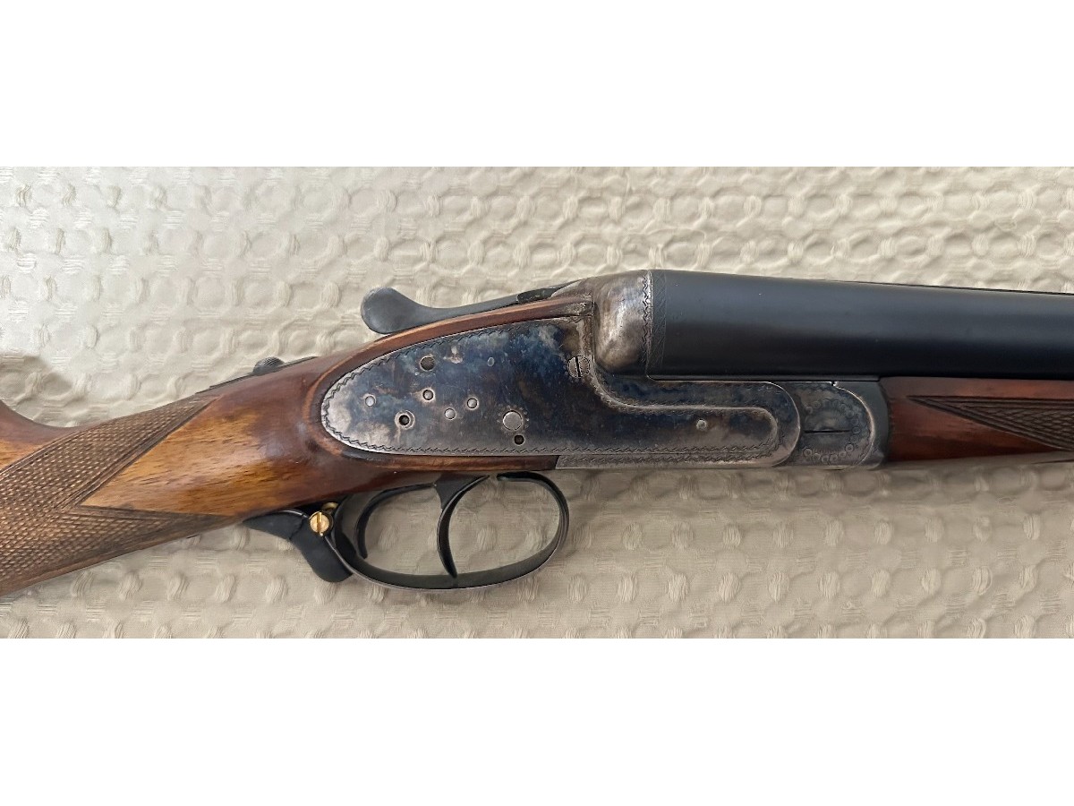 Escopeta paralela I.UGARTECHEA modelo MILANO E calibre 12/70