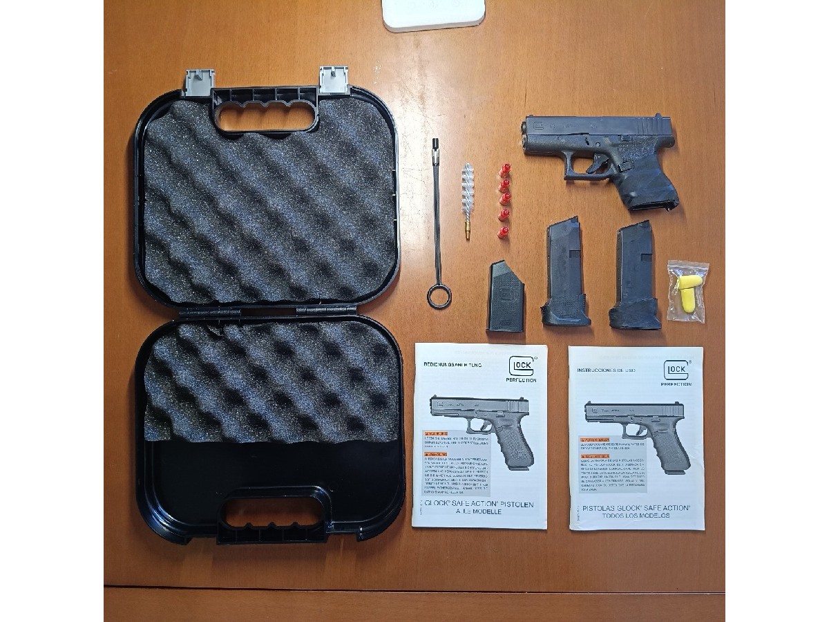 Glock 43 sinueva 9 mm