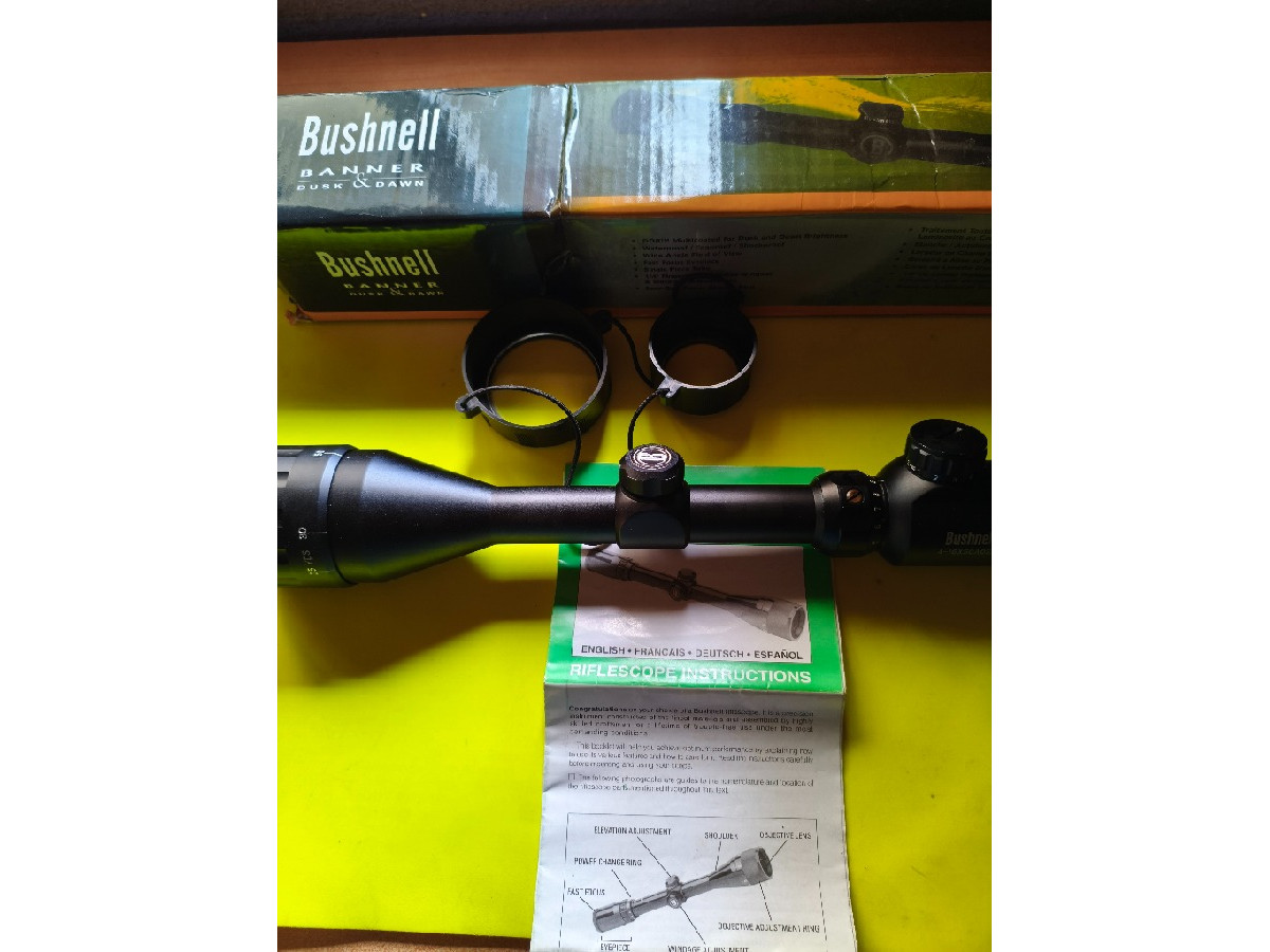 Mira telescópica Bushnell 4x16x50