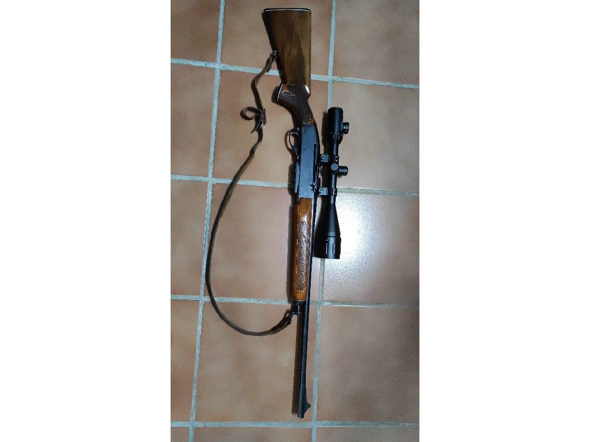Rifle Remington, vendo o cambio por superpuesta.