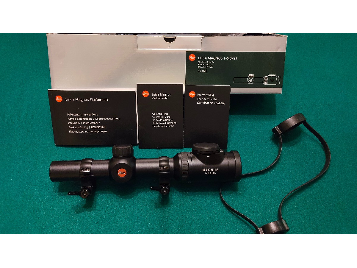 Visor Leica Magnus 1-6x24 retícula iluminada 4a