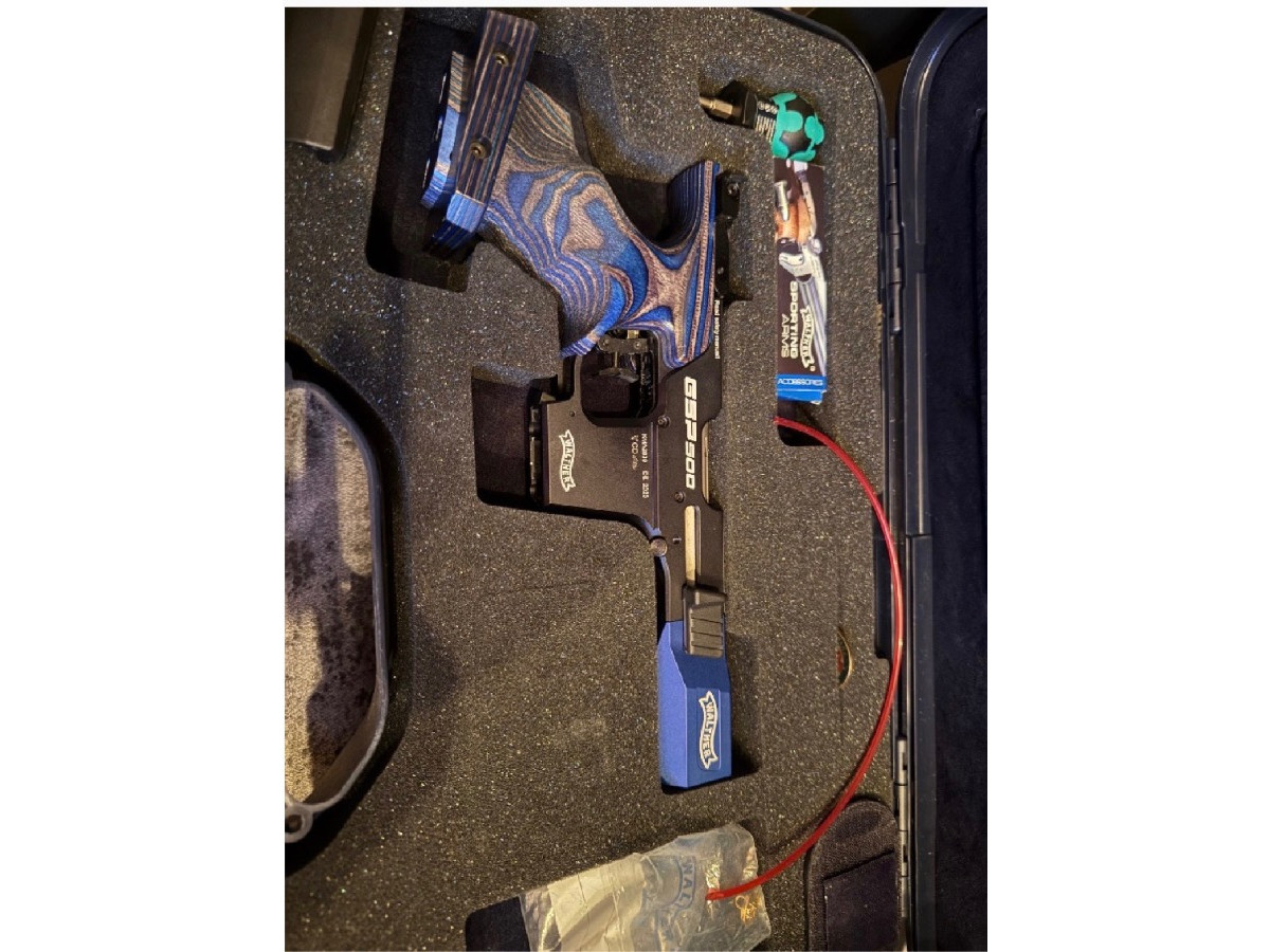 Walther GSP 500 my pocos tiros