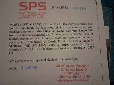 Armero nuevo para 3 asmas