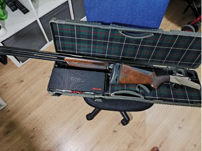 Benelli 828 U Silver