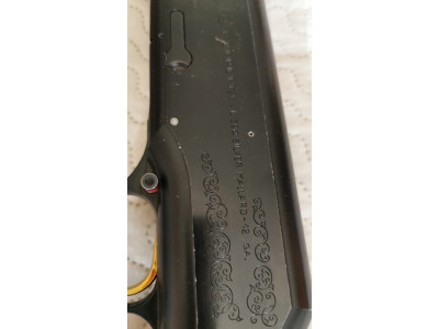 Beretta 390 silver Mallard y Lanber superpuesta