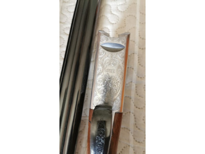 Beretta 390 silver Mallard y Lanber superpuesta