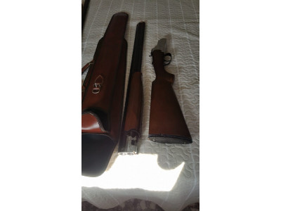 Beretta 390 silver Mallard y Lanber superpuesta