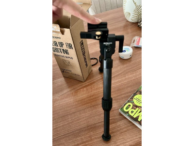 Bipode rifle fibra carbono