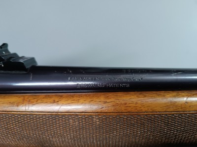 Rifle Browning Bar con visor Zeiss