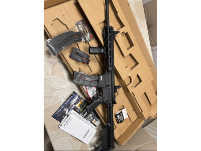 Carabina 22 . 3 cargadores de 25 y 10