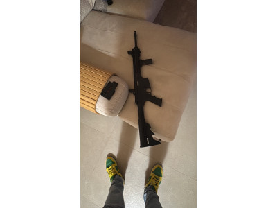 Carabina 22 . 3 cargadores de 25 y 10