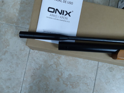 CARABINA AIRE COMPRIMIDO PCP Cal. 5,5 CON VISOR