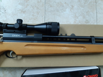 CARABINA AIRE COMPRIMIDO PCP Cal. 5,5 CON VISOR