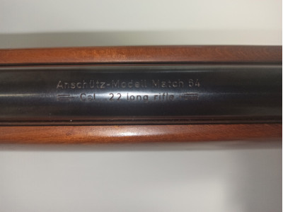 Carabina Anschutz modelo Match 64