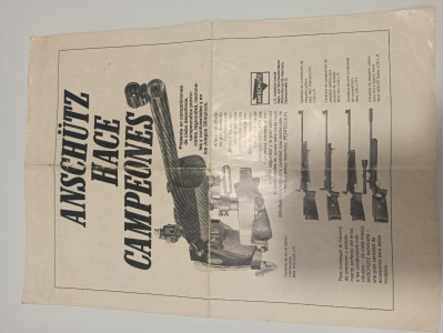 Carabina Anschutz modelo Match 64