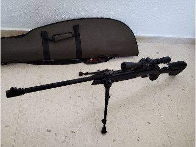 Carabina hpk con mirilla de profesional