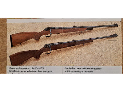 Carabina Mauser Original Calibre .22LR Cerrojo