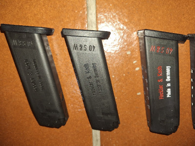 Cargadores HK USP 40 S&W y 45 ACP