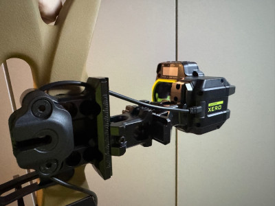 Equipo Arco Hoyt Rx9 Ultra, visor Garmin A1i