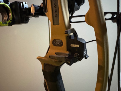 Equipo Arco Hoyt Rx9 Ultra, visor Garmin A1i