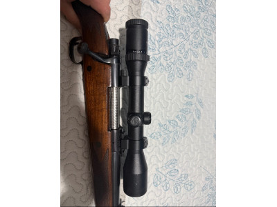 Equipo Rifle de cerrojo y visor