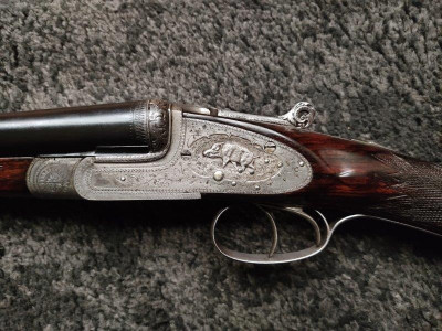 Escopeta de colección. Paralela Crucelegui Hermanos