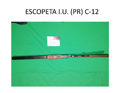 Escopeta Ignacio Ugartechea PR calibre 12