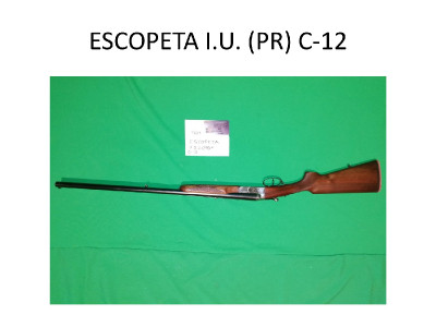 Escopeta Ignacio Ugartechea PR calibre 12