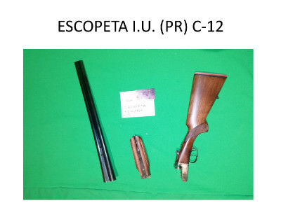 Escopeta Ignacio Ugartechea PR calibre 12