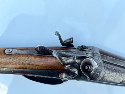 Escopeta inglesa antigua Mimrod calibre 16