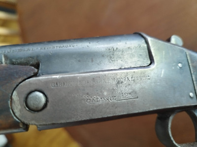 Escopeta monotiro calibre 12 menor