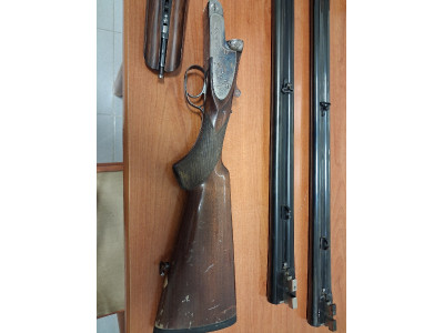 Escopeta paralela becadas y palo.as