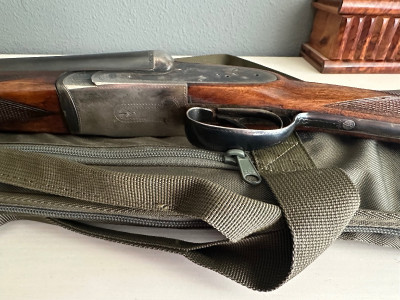 Escopeta Paralela Ignacio Ugartechea Modelo Eibar Cal. 12