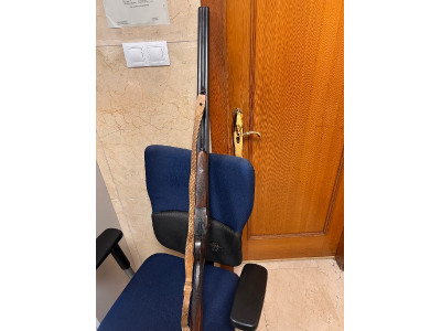 Escopeta paralela en buen uso