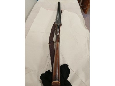 Escopeta paralela marca Aya Modelo 116