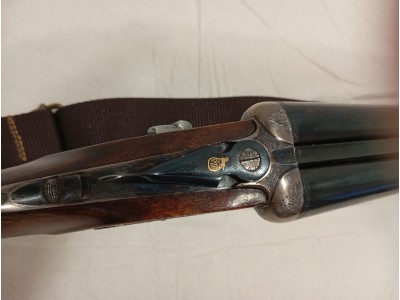 Escopeta paralela marca Aya Modelo 116