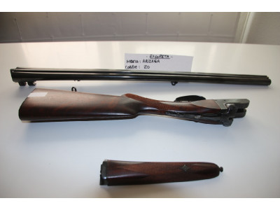 Escopeta paralela marca FN Gaspar ARIZAGA, calibre 20