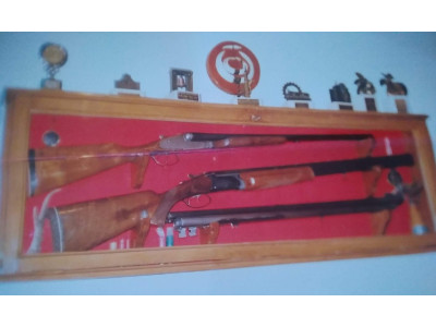 Escopeta paralela marca Grulla de La Unión Armera Modelo 217