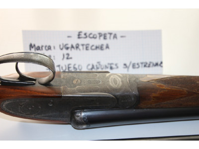 Escopeta paralela marca Ignacio UGARTECHEA calibre 12