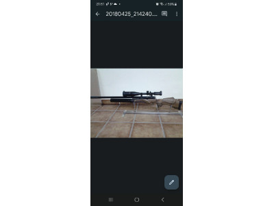 Escopeta pcp BSA de valines del 5,5