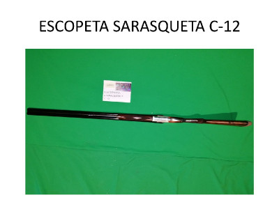 Escopeta Sarrasqueta calibre 12