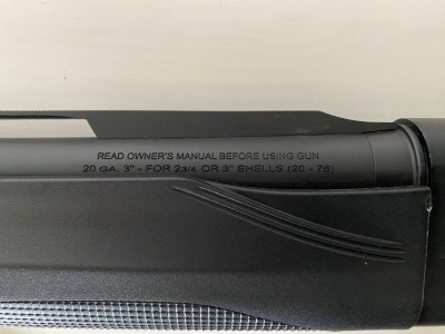 ESCOPETA SEMIAUTOMÀTICA CALIBRE 20 -ZURDO