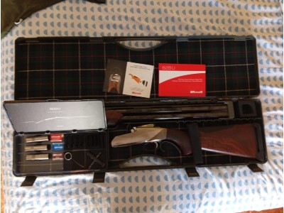 escopeta superpuesta Benelli 828U Niquel
