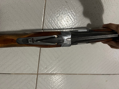 Escopeta superpuesta calibre 12 marca FS