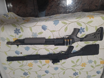 Escopetas corredera winchester y moosberg