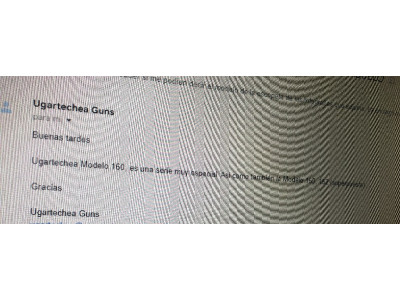 Ugartechea Modelo 160 inutilizada