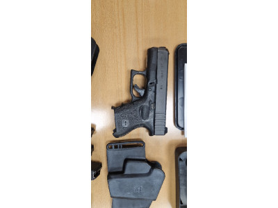 Glock 26 gen 3 sin uso con accesorios