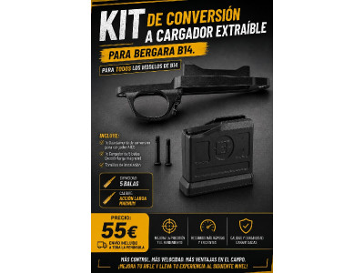 Kit Cargador Extraíble AICS Bergara B14